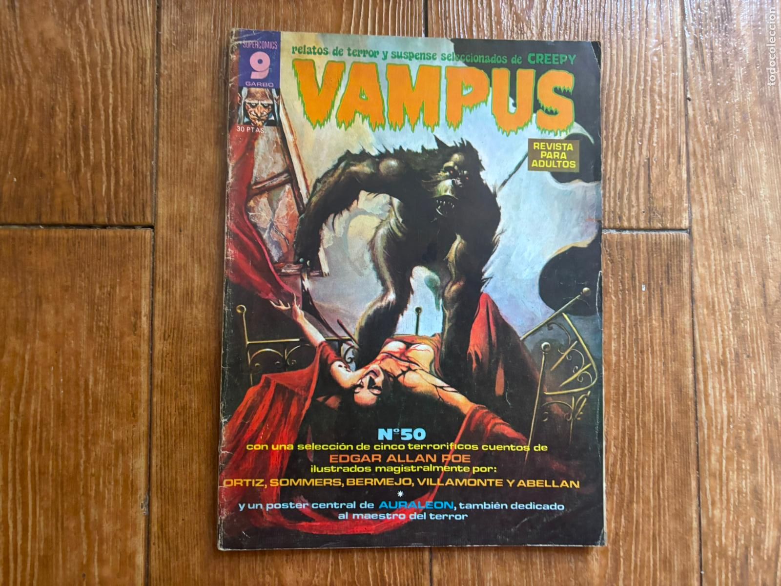 C&oacute;mics: VAMPUS N&ordm; 50 EDITORIAL GARBO - Foto 1