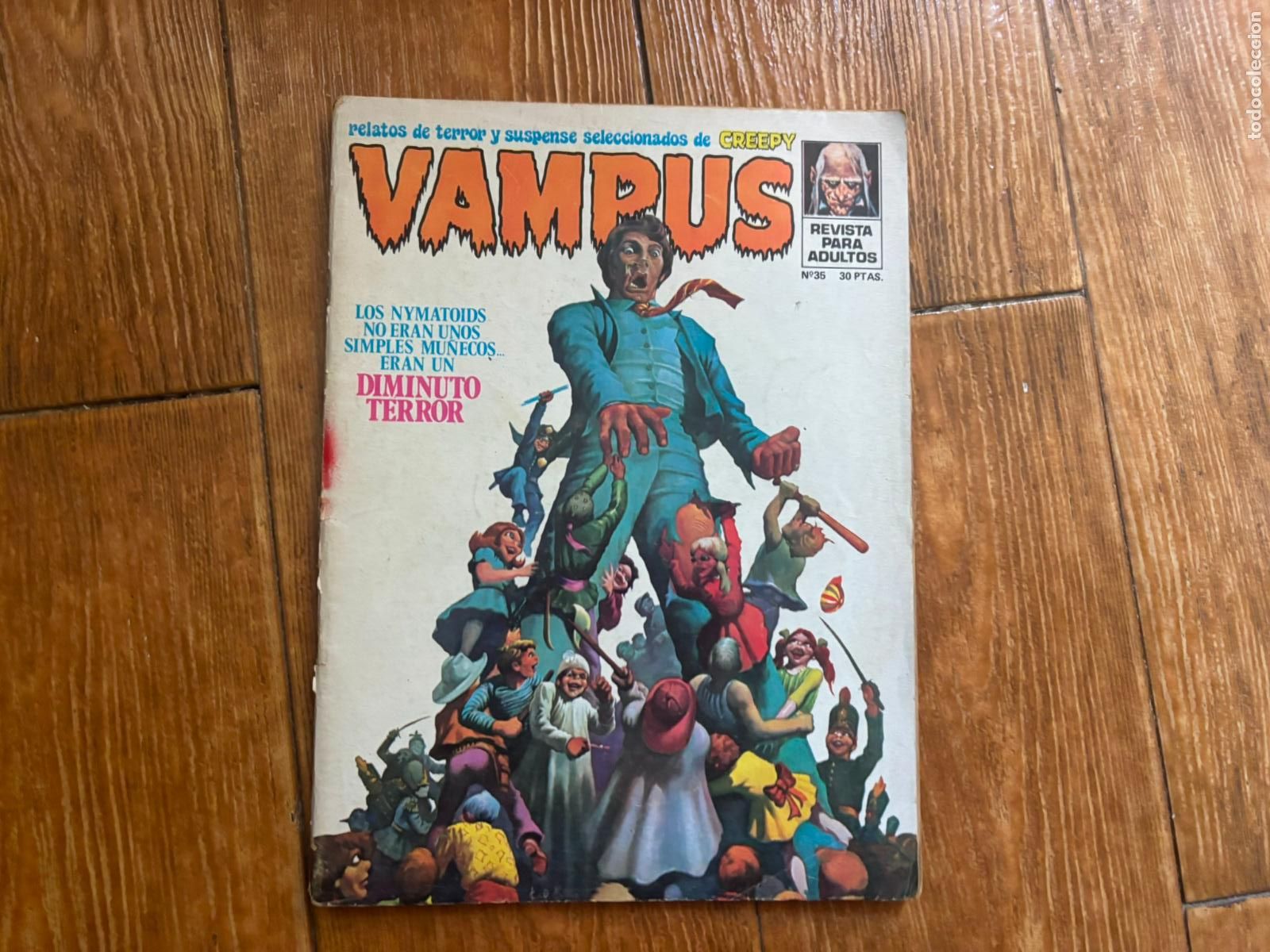 C&oacute;mics: VAMPUS N&ordm; 35 EDITORIAL GARBO - Foto 1