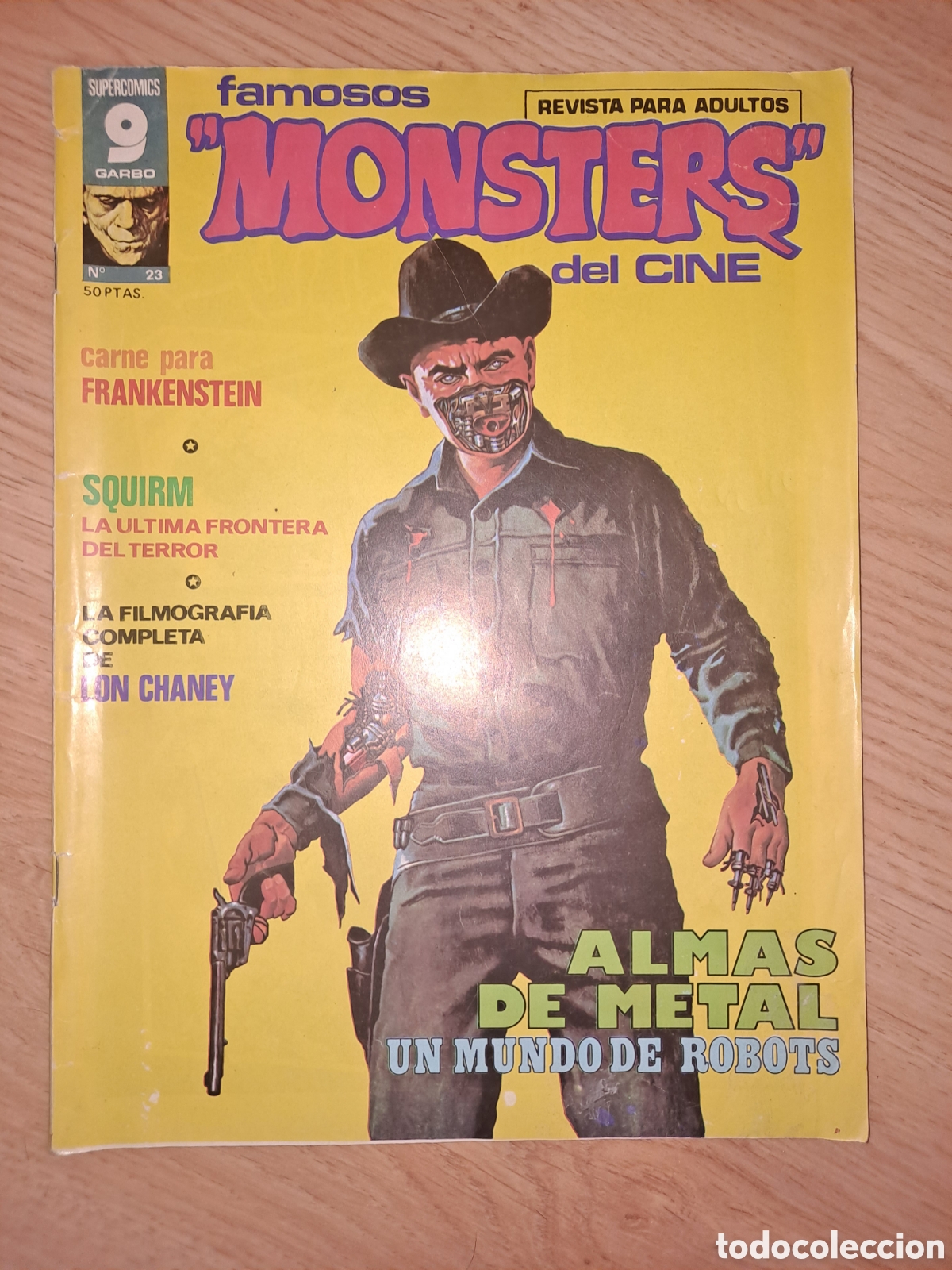 Comics: Revista &rdquo;Famosos &laquo;Monsters&raquo; del Cine&rdquo;