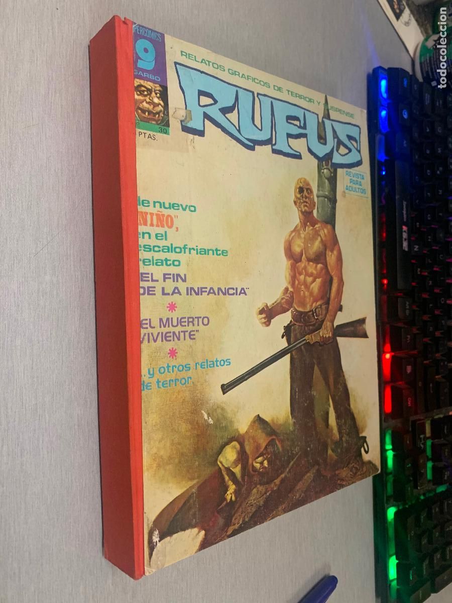 C&oacute;mics: RUFUS / TOMO CON 7 N&Uacute;MEROS: 30, 27, 31, 37, 38, 41, 43 / GARBO ED.