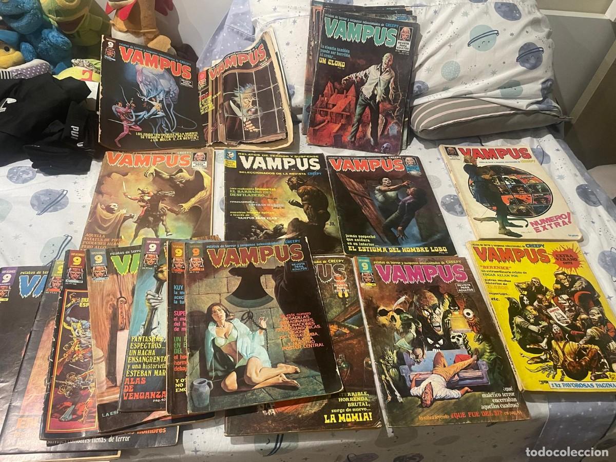 C&oacute;mics: Lote 24 C&oacute;mics VAMPUS (Ediciones Garbo) - Incluye Extras 1972 y 1973