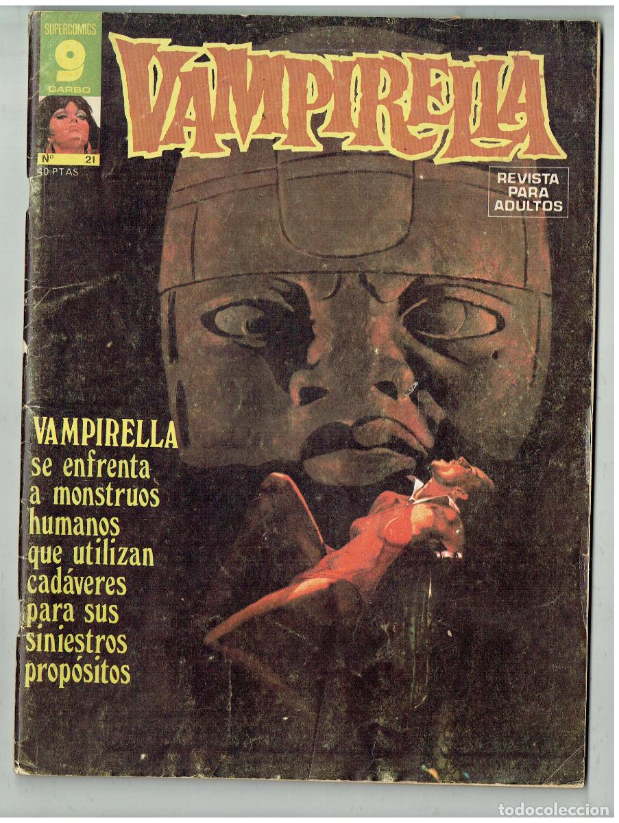 C&oacute;mics: VAMPIRELLA. N&ordm; 21. GARBO EDITORIAL, 1976. (B/48.2 RUM)