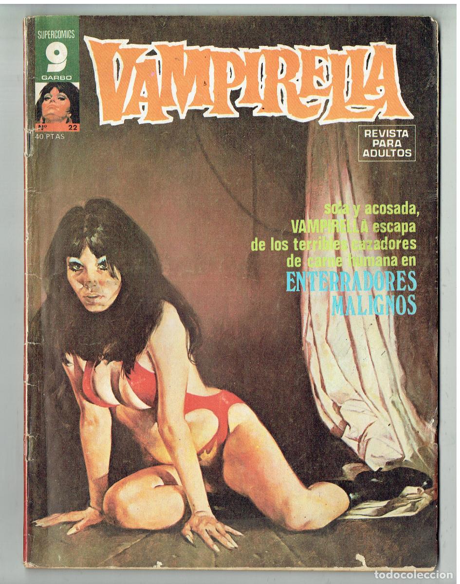C&oacute;mics: VAMPIRELLA. N&ordm; 22. GARBO EDITORIAL, 1973. (B/48.2 RUM)