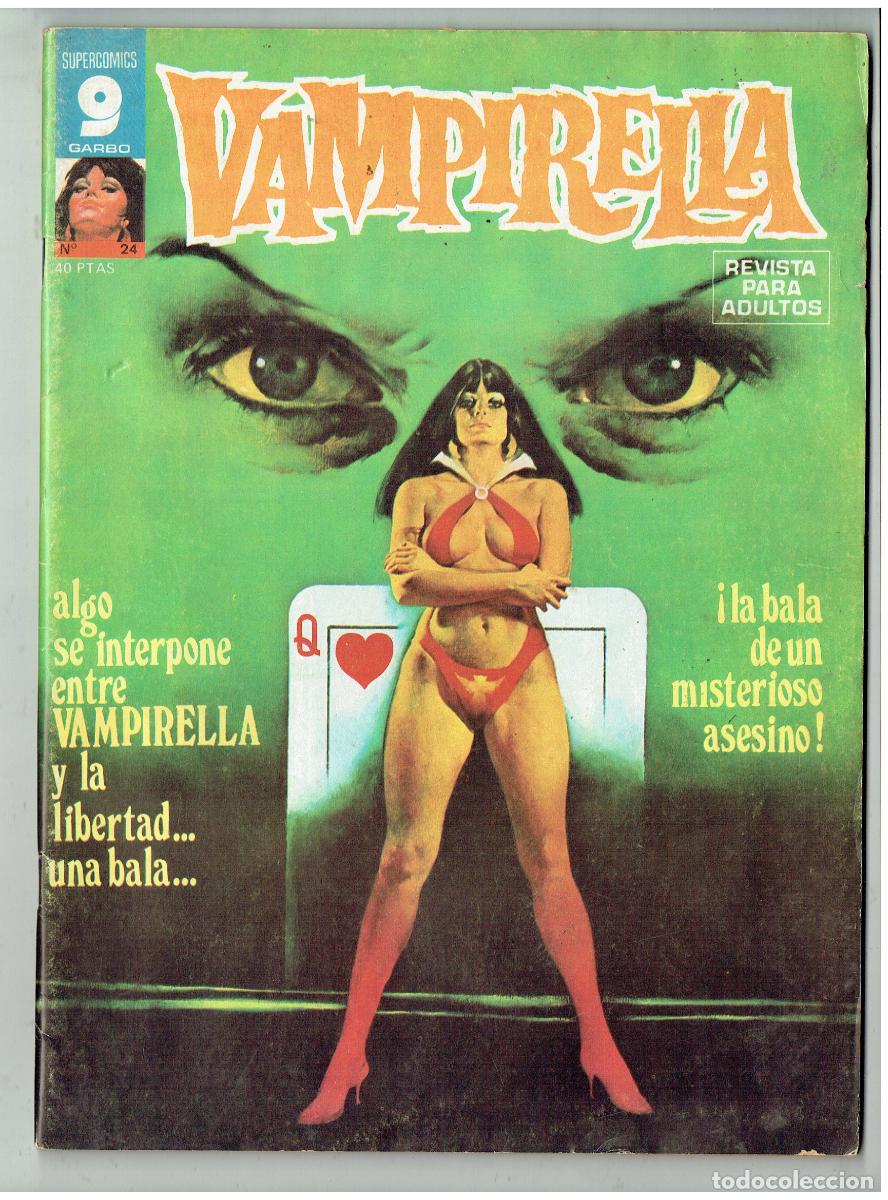 C&oacute;mics: VAMPIRELLA. N&ordm; 24. GARBO EDITORIAL, 1975. (B/48.2 RUM)