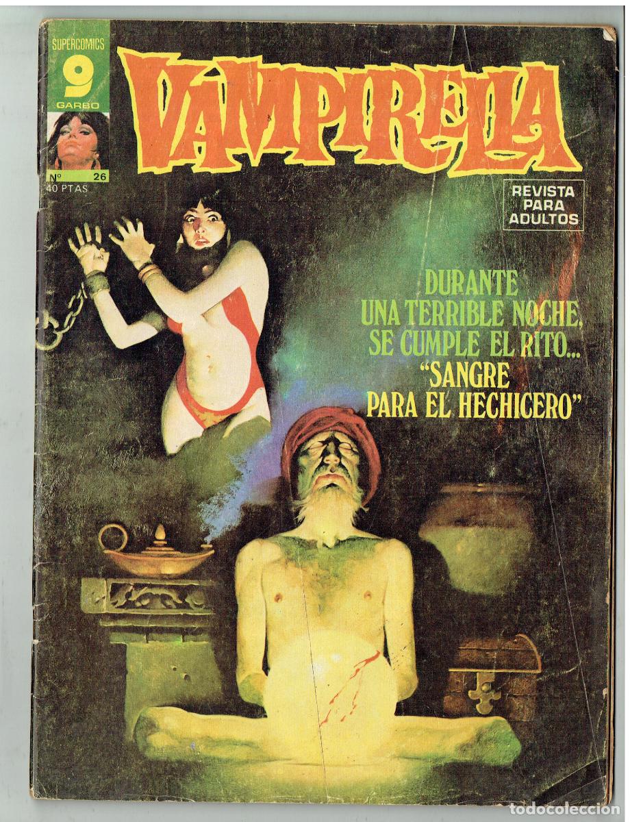 C&oacute;mics: VAMPIRELLA. N&ordm; 26. GARBO EDITORIAL, 1977. (B/48.2 RUM)