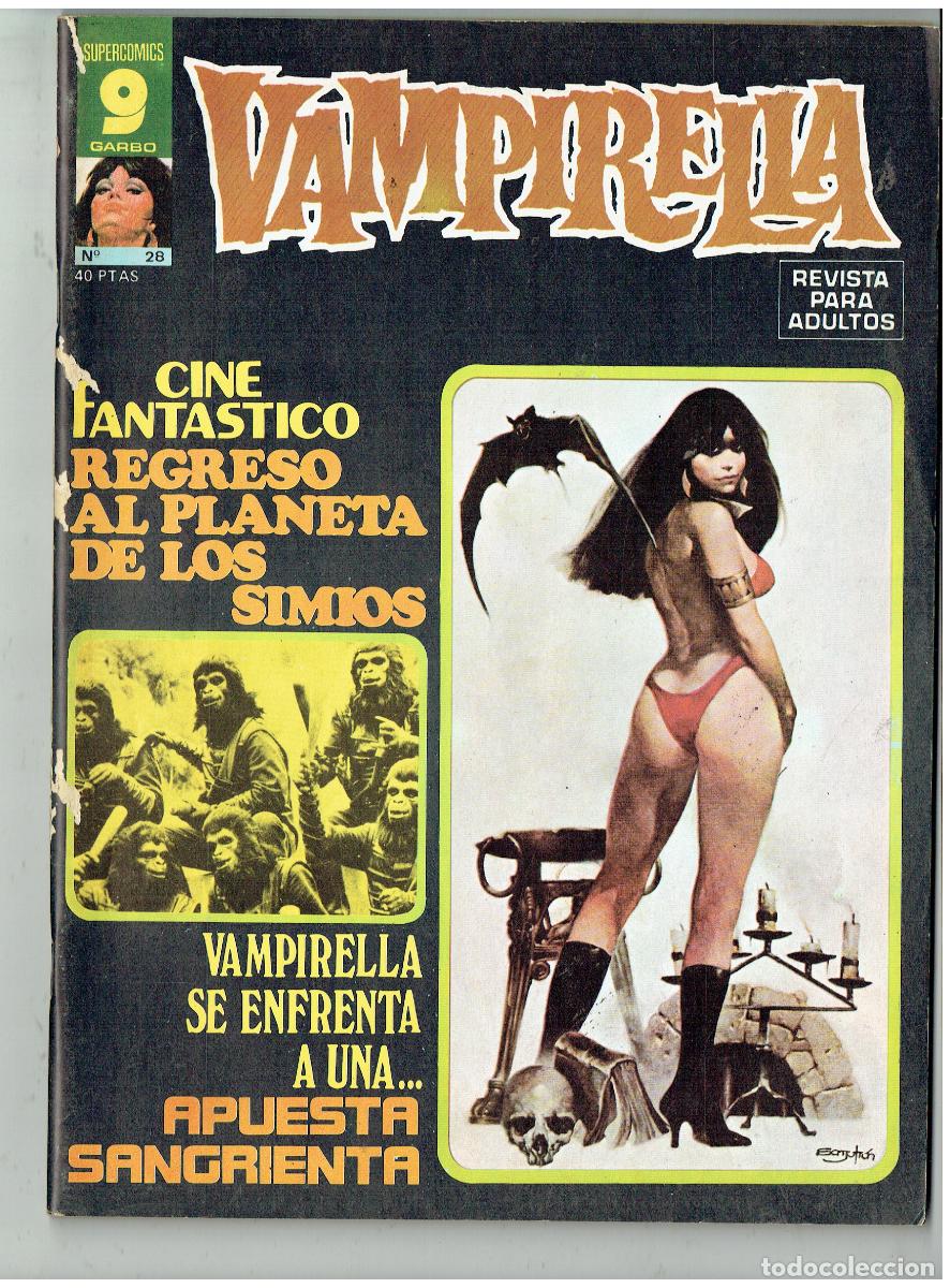 C&oacute;mics: VAMPIRELLA. N&ordm; 28. GARBO EDITORIAL, 1977. (B/48.2 RUM)