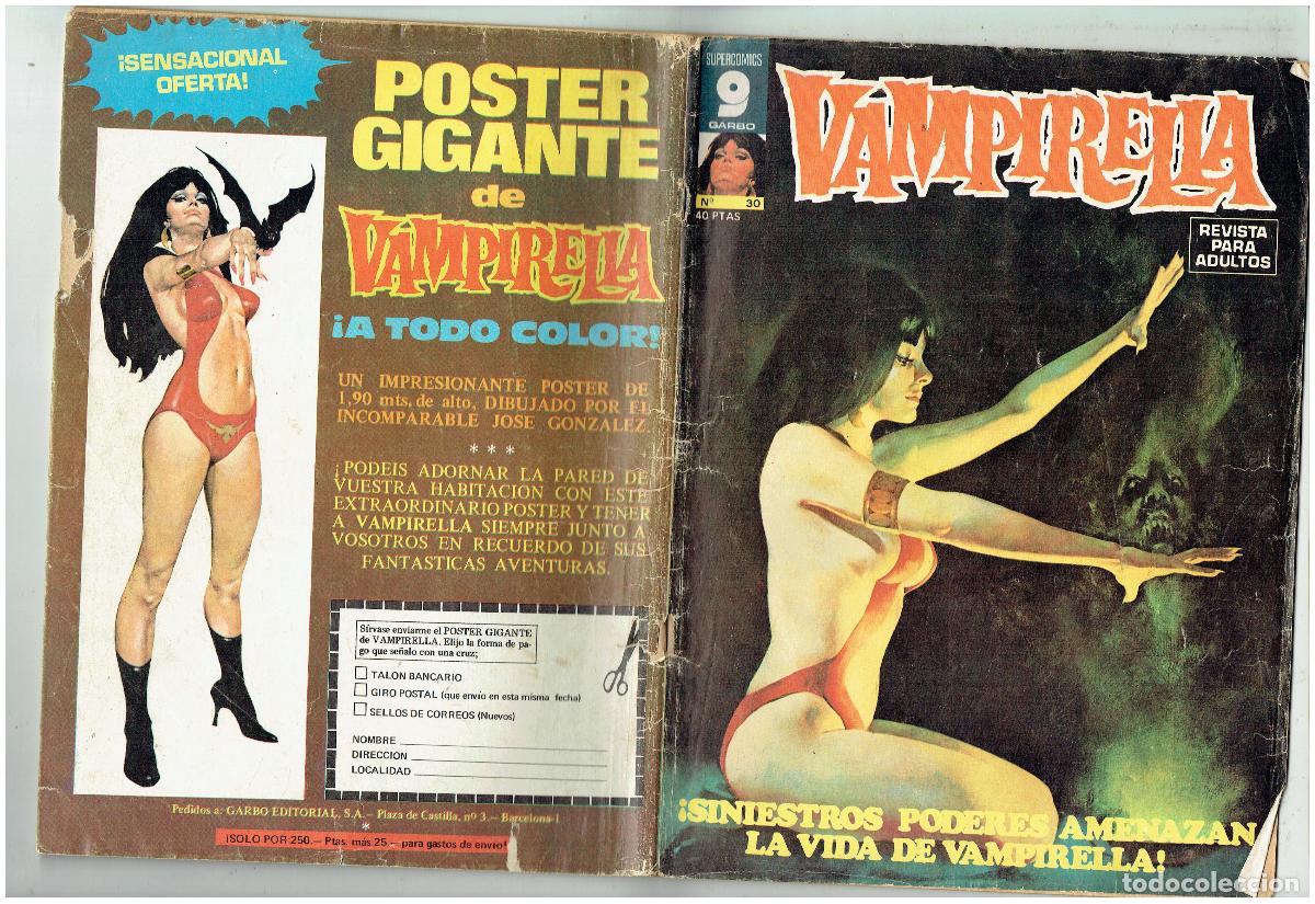 C&oacute;mics: VAMPIRELLA. N&ordm; 30. GARBO EDITORIAL, 1977. (B/48.2 RUM)