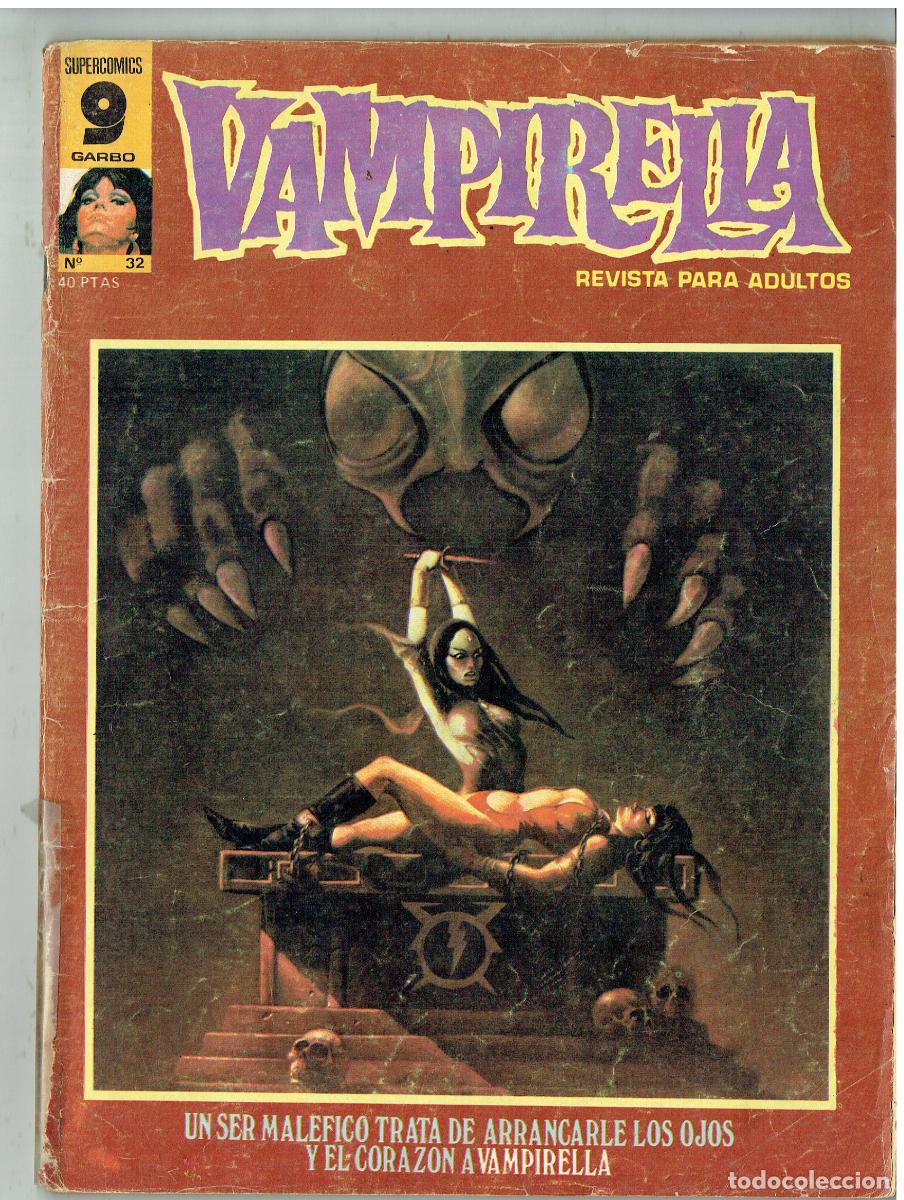 Comics: VAMPIRELLA. N&ordm; 32. GARBO EDITORIAL, 1977. (B/48.2 RUM)