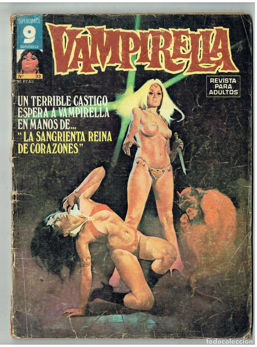 Comics: VAMPIRELLA. N&ordm; 33. GARBO EDITORIAL, 1977. (B/48.2 RUM)