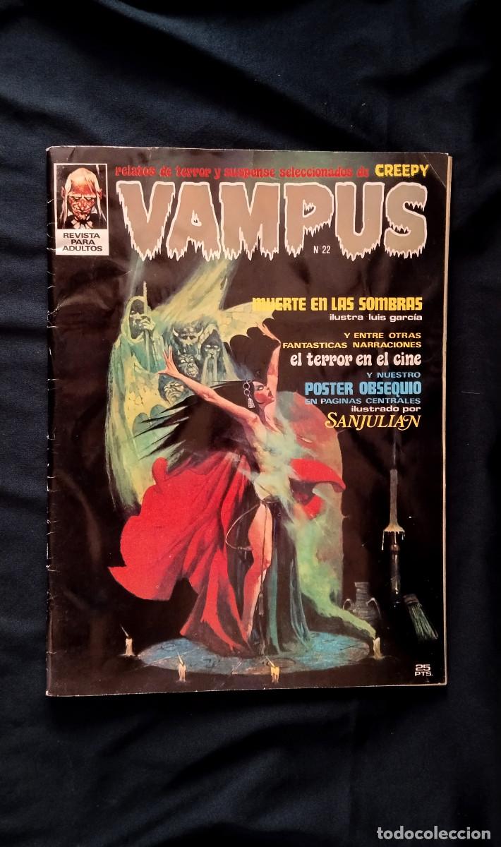 Comics: VAMPUS 22- EDITORIAL GARBO- GRAPA, 1973 MBE INCLUYE POSTER- LEE CONDICIONES