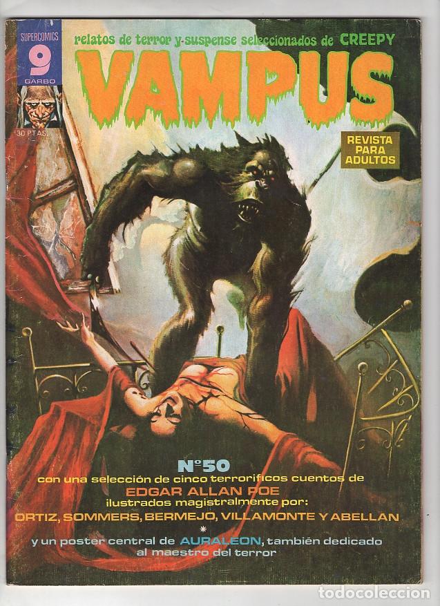 C&oacute;mics: VAMPUS 50- EDITORIAL GARBO- GRAPA, 1973 MBE INCLUYE POSTER- LEE CONDICIONES
