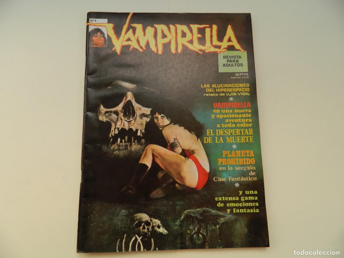 C&oacute;mics: VAMPIRELLA N&ordm; 4 EN MUY BUEN ESTADO 1973 - REGALO ORIGINAL -