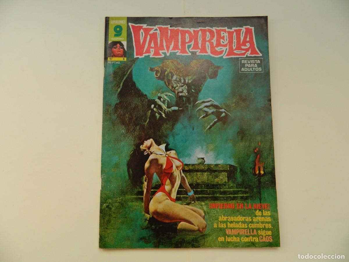 Comics: VAMPIRELLA N&ordm; 6 EN MUY BUEN ESTADO 1973 - REGALO ORIGINAL -