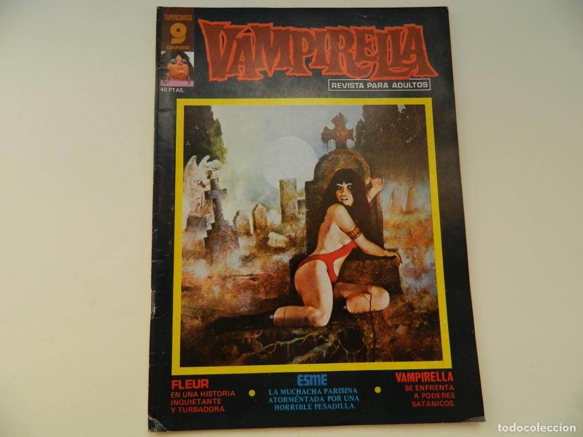 C&oacute;mics: VAMPIRELLA N&ordm; 7 EN MUY BUEN ESTADO 1973 - REGALO ORIGINAL -