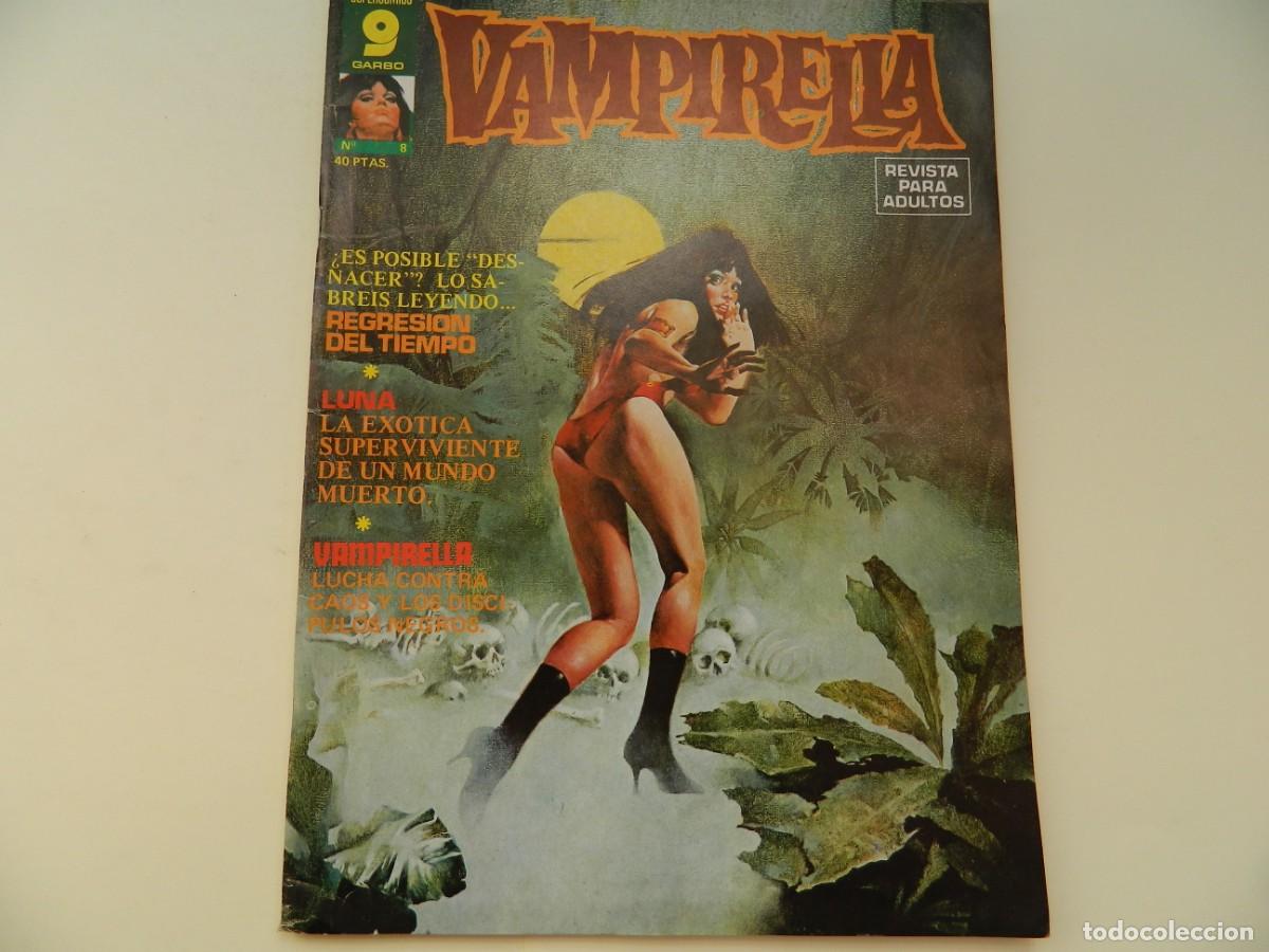 C&oacute;mics: VAMPIRELLA N&ordm; 8 EN MUY BUEN ESTADO 1973 - REGALO ORIGINAL -