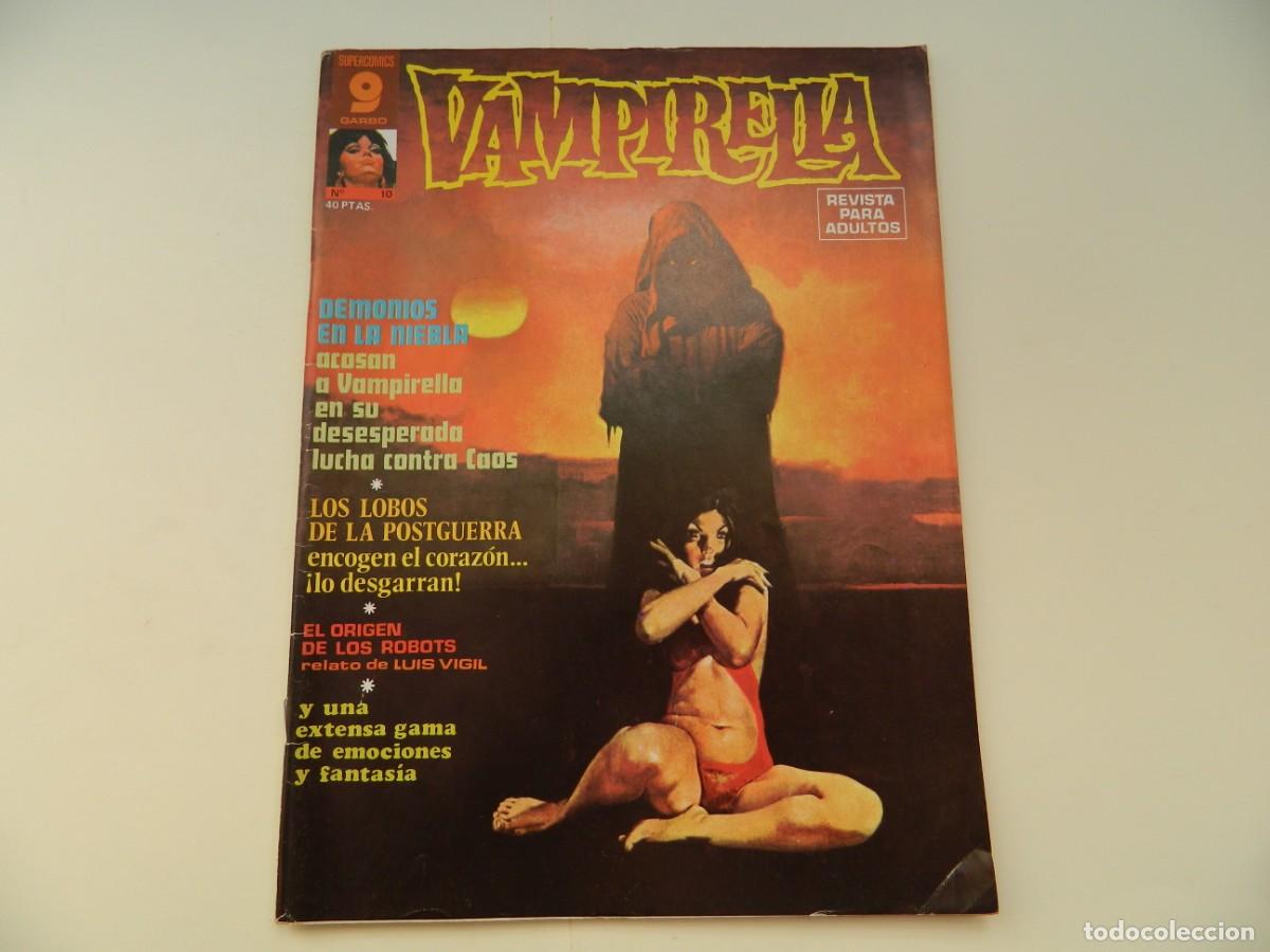 C&oacute;mics: VAMPIRELLA N&ordm; 10 EN MUY BUEN ESTADO 1973 - REGALO ORIGINAL -
