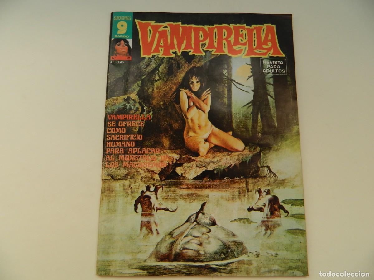 C&oacute;mics: VAMPIRELLA N&ordm; 12 EN MUY BUEN ESTADO 1973 - REGALO ORIGINAL -