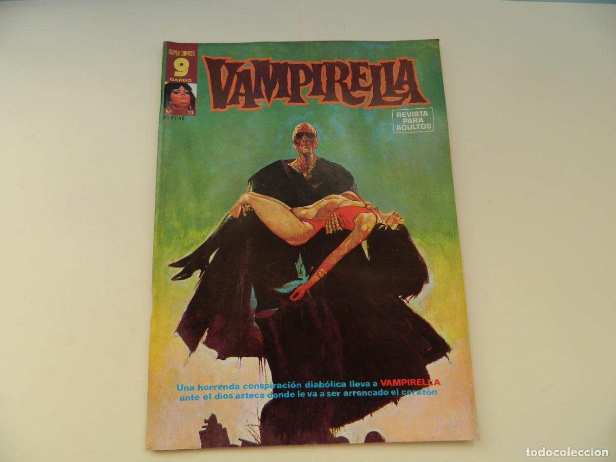 C&oacute;mics: VAMPIRELLA N&ordm; 13 EN MUY BUEN ESTADO 1973 - REGALO ORIGINAL -