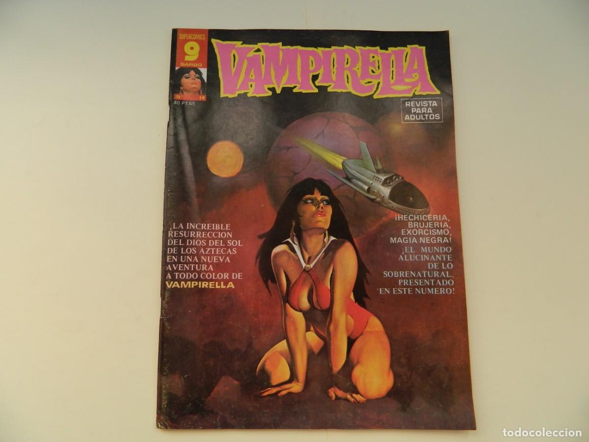 C&oacute;mics: VAMPIRELLA N&ordm; 14 EN MUY BUEN ESTADO 1973 - REGALO ORIGINAL -