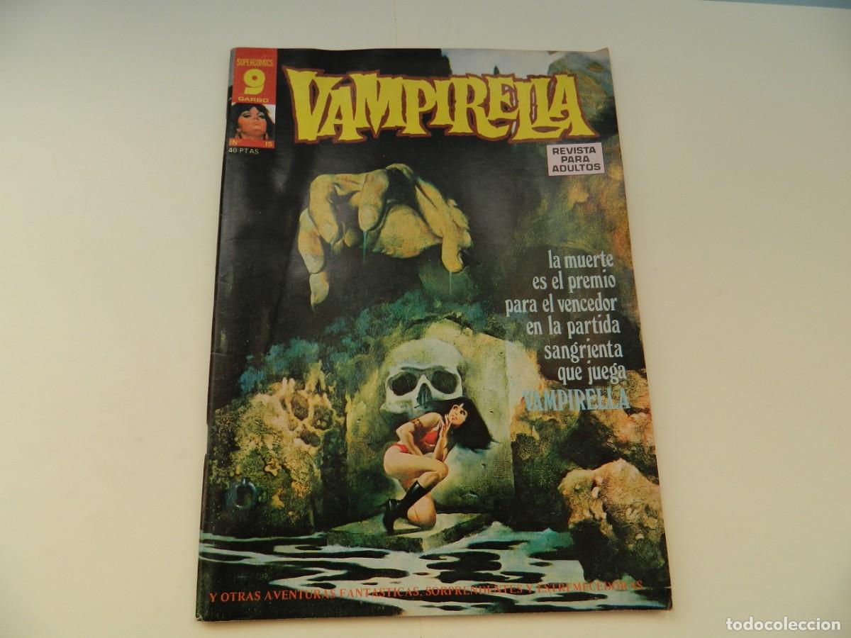 C&oacute;mics: VAMPIRELLA N&ordm; 15 EN MUY BUEN ESTADO 1973 - REGALO ORIGINAL -