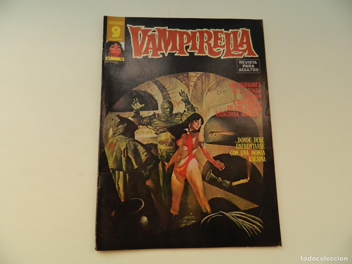 C&oacute;mics: VAMPIRELLA N&ordm; 19 EN MUY BUEN ESTADO 1973 - REGALO ORIGINAL -