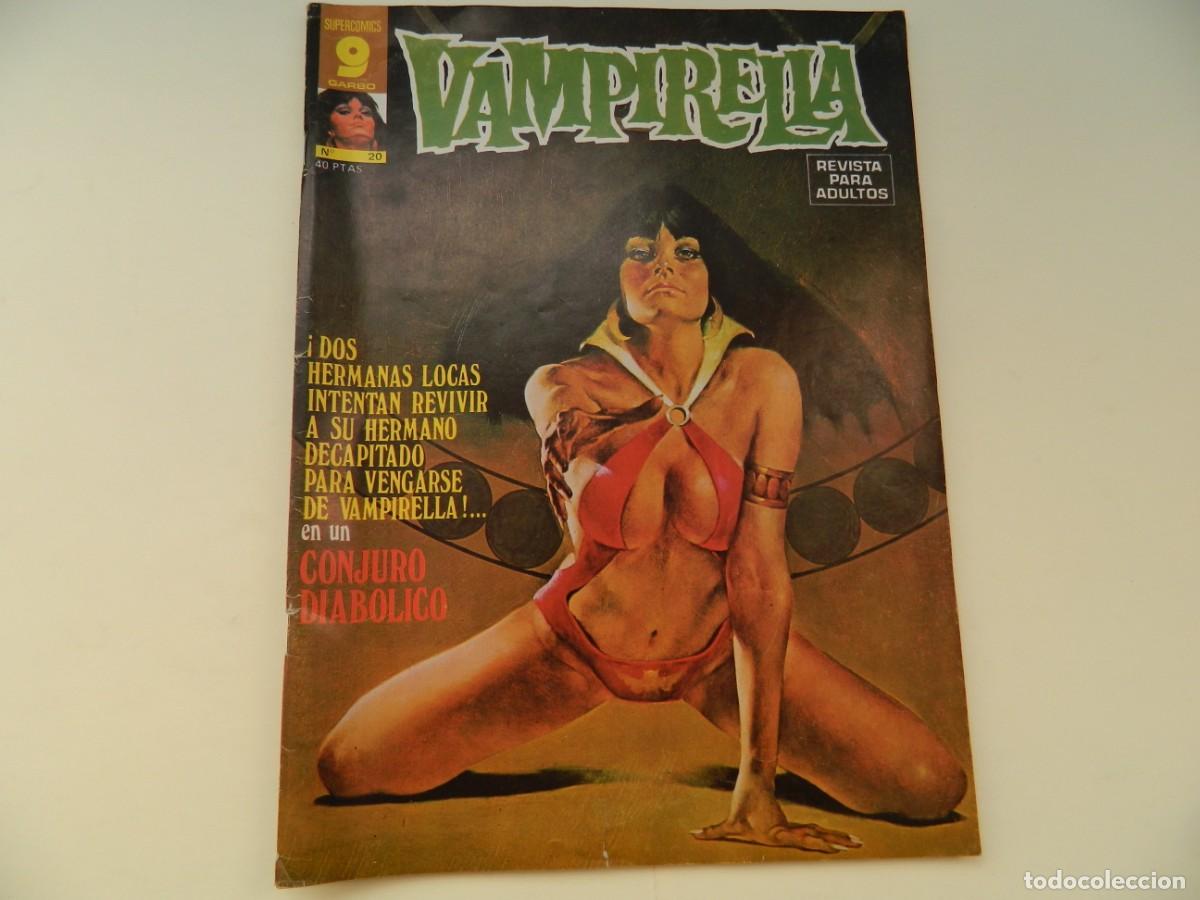 C&oacute;mics: VAMPIRELLA N&ordm; 20 EN MUY BUEN ESTADO 1973 - REGALO ORIGINAL -