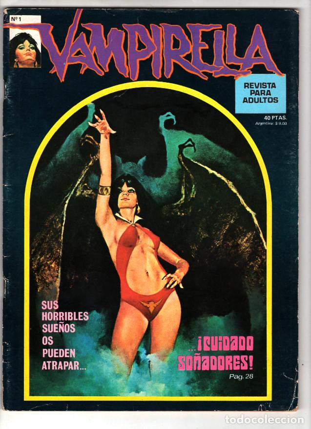 C&oacute;mics: VAMPIRELLA 01- ED GARBO, GRAPA, 1975 BE- LEE CONDICIONES