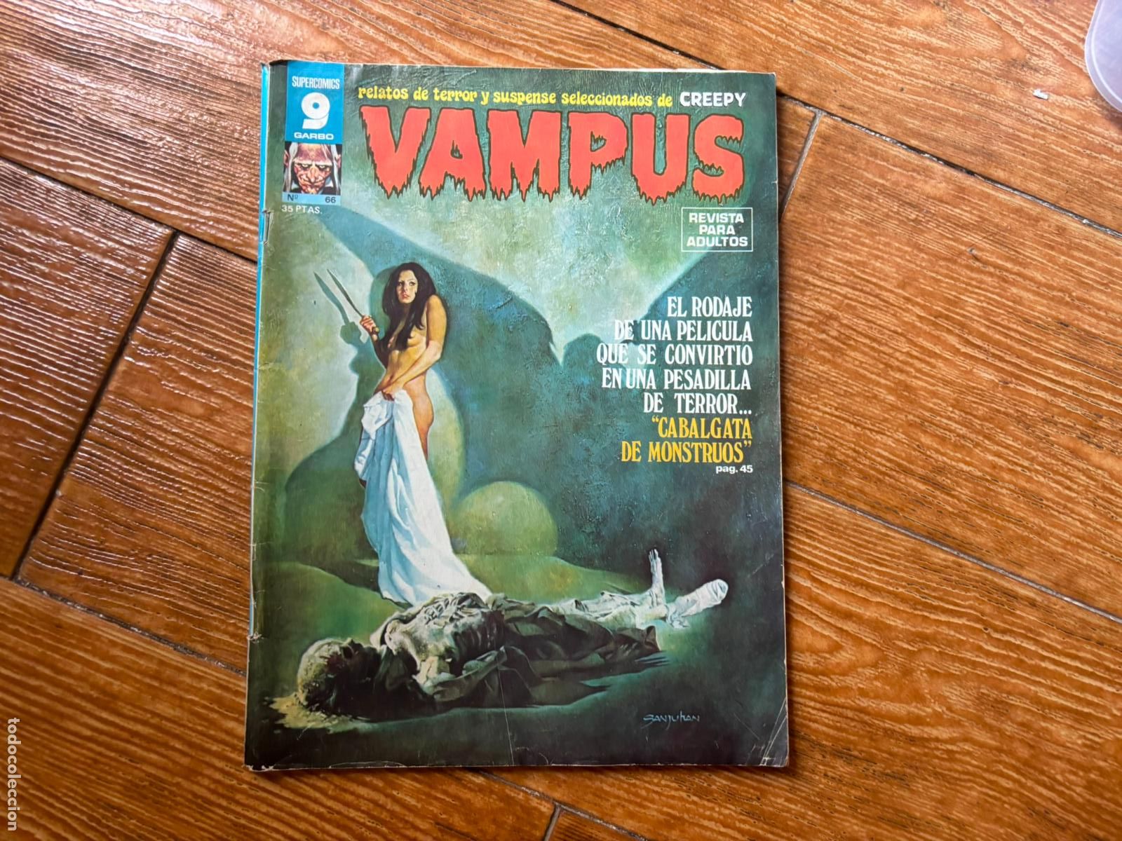 C&oacute;mics: VAMPUS N&ordm; 66 EDITORIAL GARBO