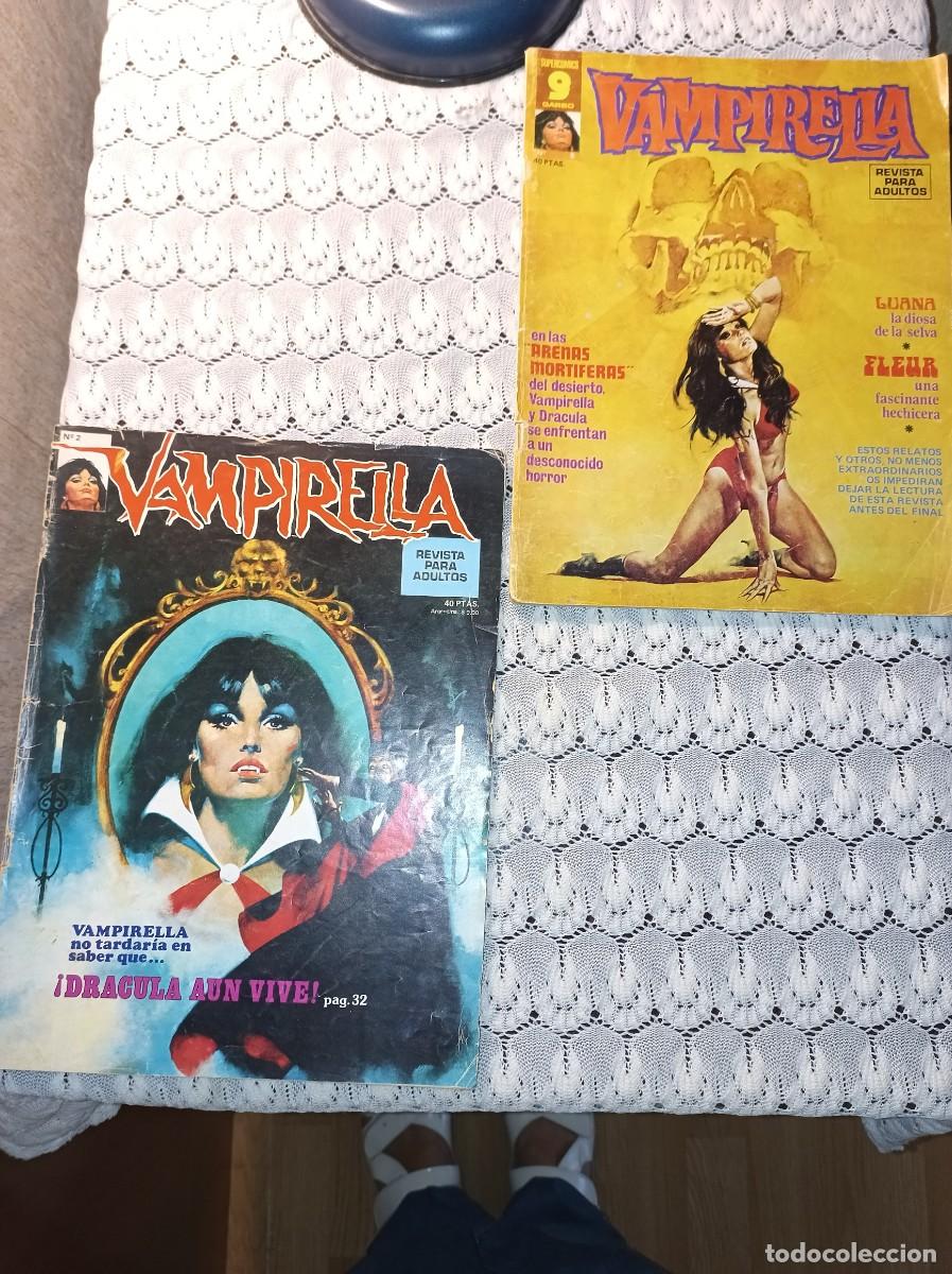 Comics: 2 c&oacute;mics de Vampirella del a&ntilde;o 1973