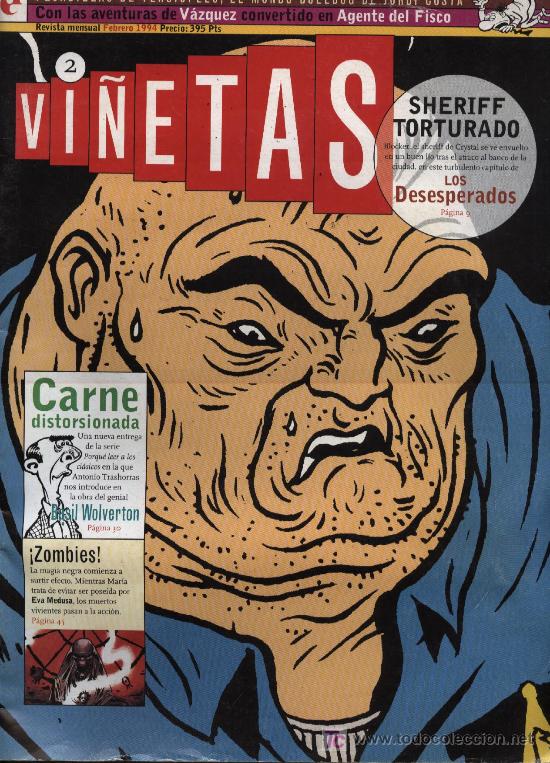 C&oacute;mics: VI&Ntilde;ETAS - N&ordm; 2 - ED. GLEN&Aacute;T 1.993 - Foto 1