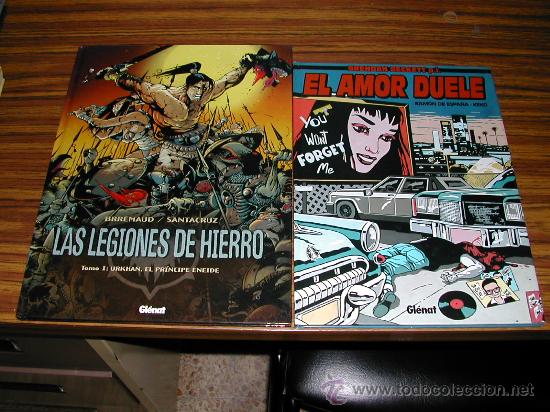 C&oacute;mics: 2 COMICS EL AMOR DUELE Y LAS LEGIONES DE HIERRO. C 4610 - Foto 1