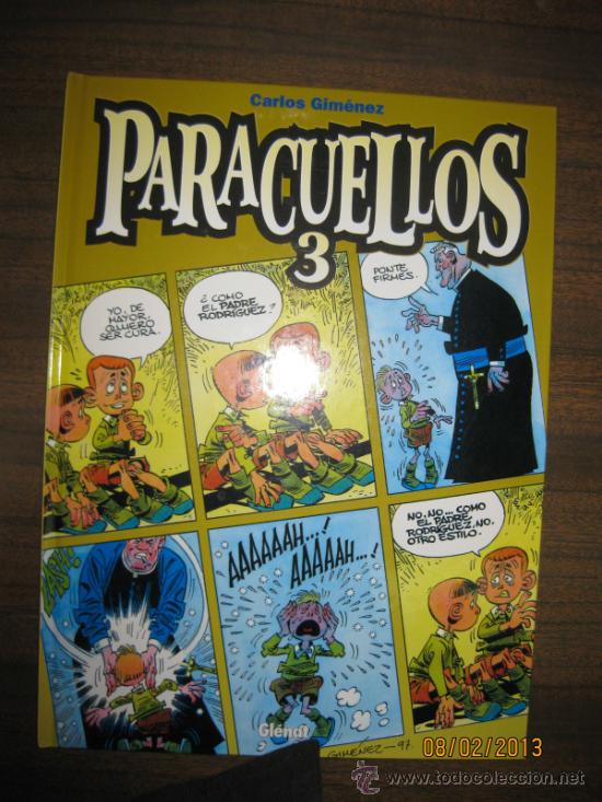 C&oacute;mics: CARLOS GIMENEZ. PARACUELLOS 3. GLENAT,2000. - Foto 1