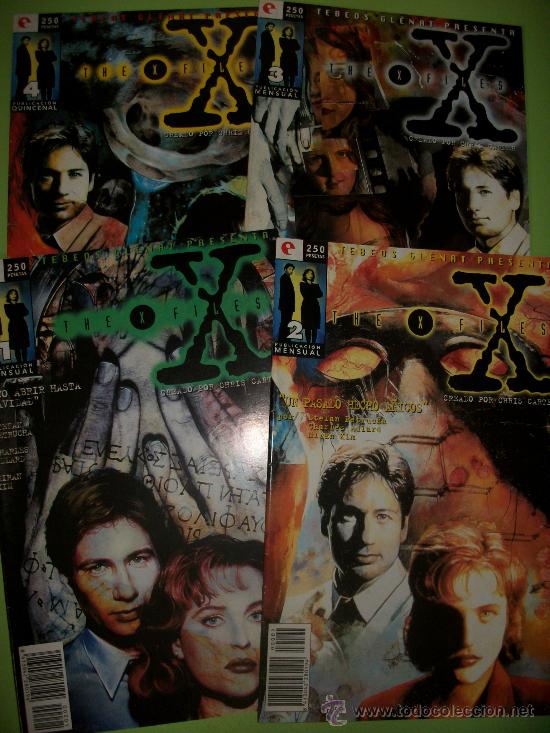 C&oacute;mics: LOTE 4 COMICS EXPEDIENTE X - #1 A #4 - EN CASTELLANO - Foto 1
