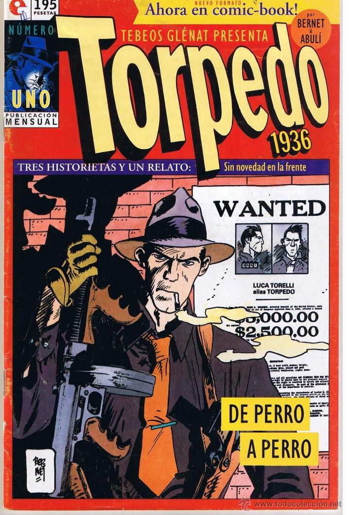 C&oacute;mics: TORPEDO 1936. NUMERO 1. GLENAT 1994 - Foto 1