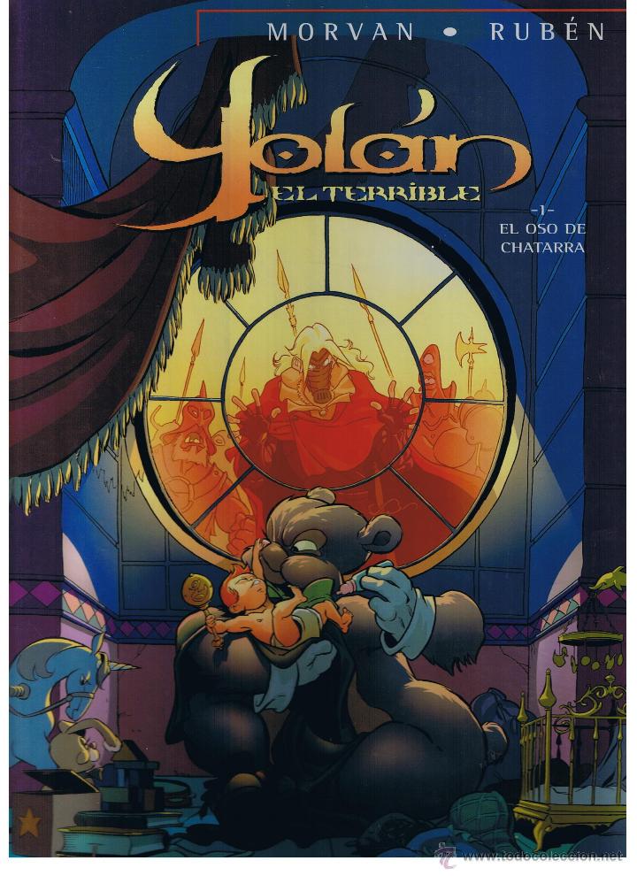 C&oacute;mics: YOLAN EL TERRIBLE. MORVAN - RUBEN. GLENAT. B/16 - Foto 1