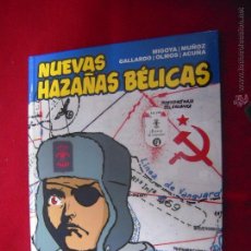 Cómics: NUEVAS HAZAÑAS BELICAS . SERIE AZUL UNIDOS EN LA DIVISION-MIGOYA&MUÑOZ&GALLARDO&OLMOS&ACUÑA- CARTONE. Lote 48012520