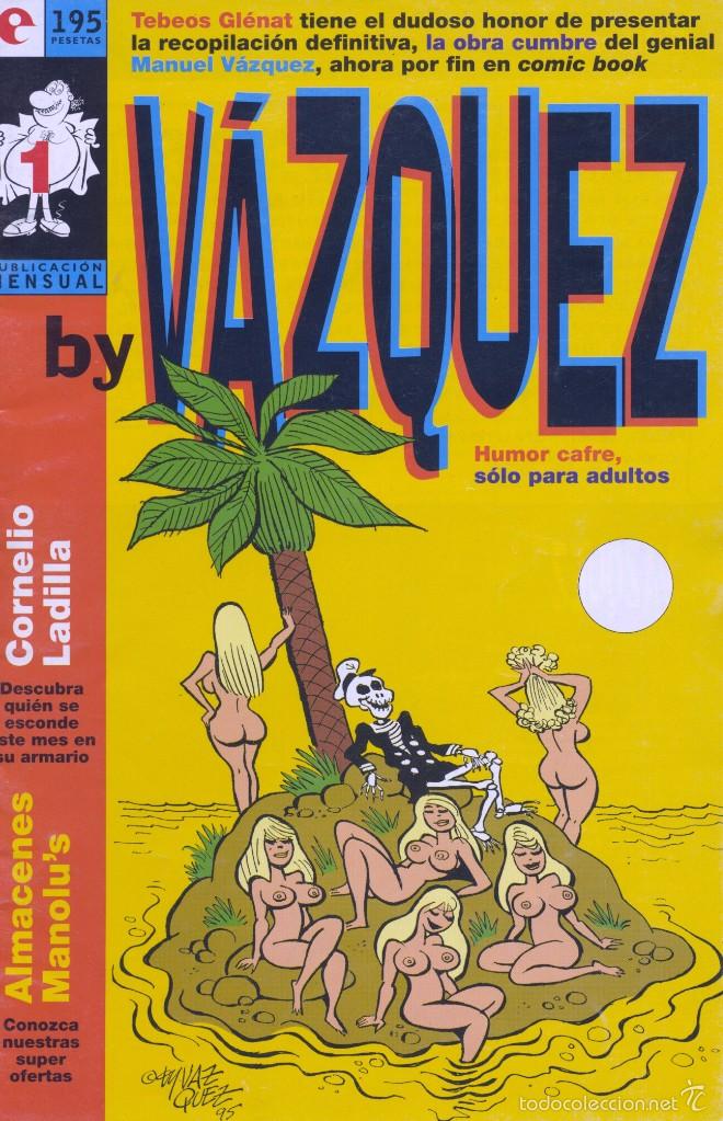 C&oacute;mics: by v&aacute;zquez n&ordm;1. Ediciones Gl&eacute;nat, 1995 - Foto 1