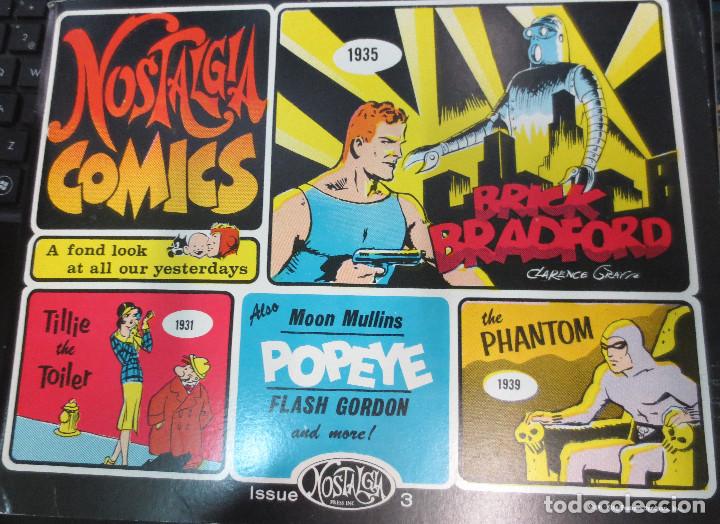 C&oacute;mics: NOSTALGIA COMICS N&ordm; 3 EDIT ISSUE A&Ntilde;O 1972 - Foto 1