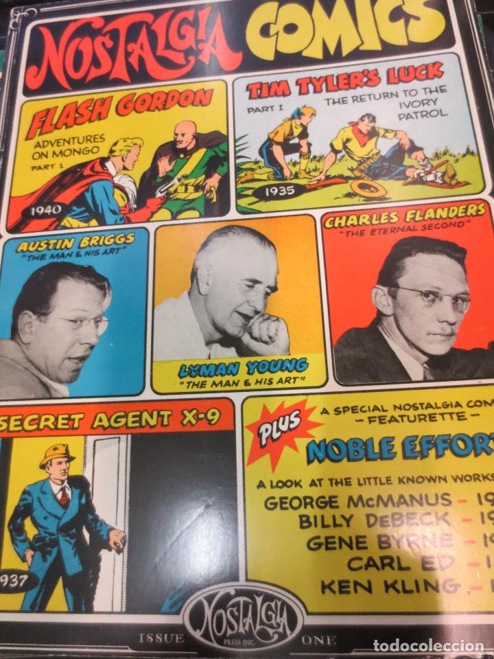 C&oacute;mics: NOSTALGIA COMICS N&ordm; 1 EDIT ISSUE A&Ntilde;OS 70 - Foto 1