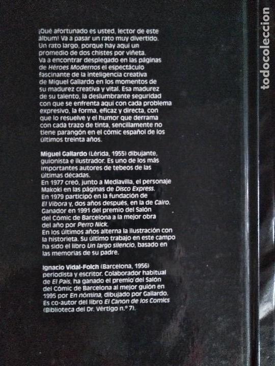 C&oacute;mics: H&Eacute;ROES MODERNOS GALLARDO VIDAL FOLCH - Foto 3