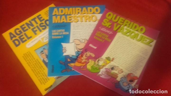 C&oacute;mics: LOTE 3 COMICS DE VAZQUEZ - VAZQUEZ  - RUSTICA - Foto 1
