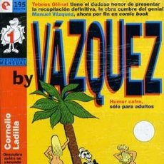 Cómics: VAZQUEZ - GLENAT 1995 - COMPLETA 6 NUMEROS