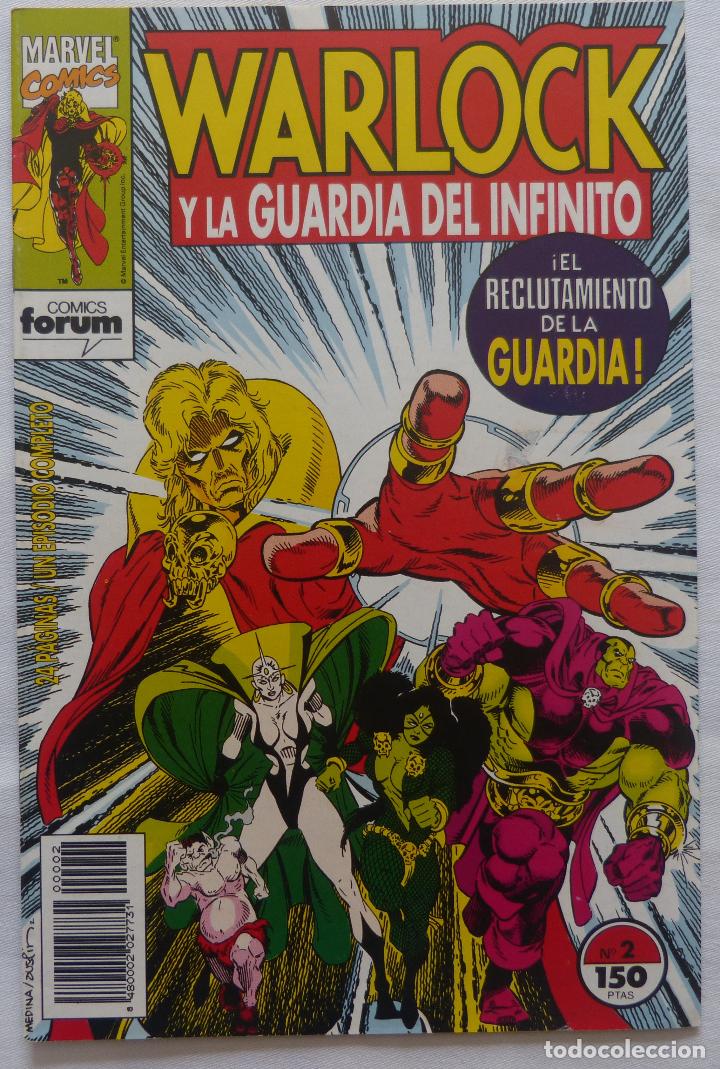 C&oacute;mics: Comic Warlock y la Guardia del Infinito,Numero 2,Marvel Comics,1993 - Foto 3