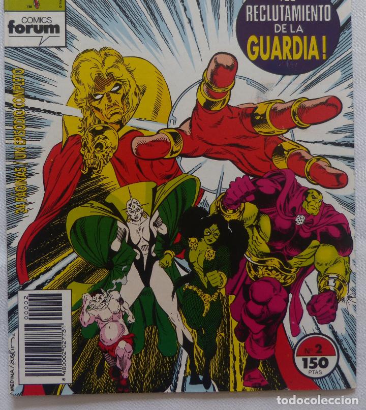 C&oacute;mics: Comic Warlock y la Guardia del Infinito,Numero 2,Marvel Comics,1993 - Foto 5