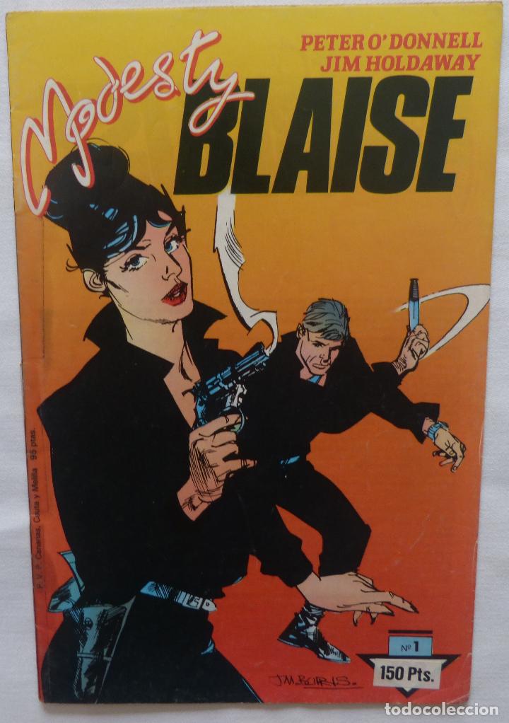 C&oacute;mics: Comic Modesty Blaise,Numero 1,Marvel,Forum Comics,1988 - Foto 7