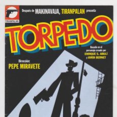 Cómics: TORPEDO - TIRANPALAN - PERFECTO ESTADO. Lote 142208142
