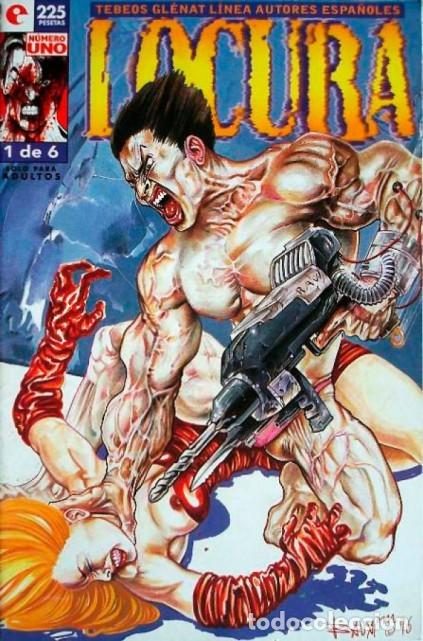 C&oacute;mics: LOCURA N&ordm; 1 - GLENAT - Foto 1