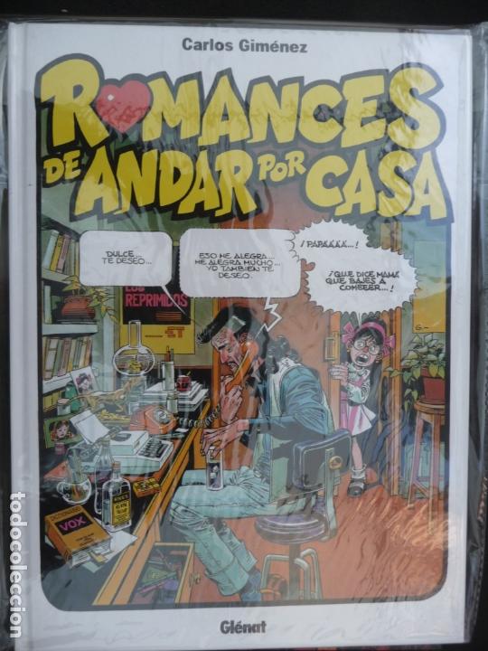 Cómics: ROMANCES DE ANDAR POR CASA. CARLOS GIMÉNEZ. GLENAT - Foto 1 - 170135416
