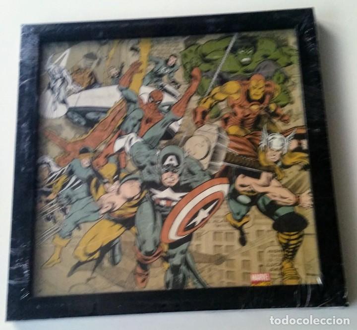 C&oacute;mics: CAPITAN AMERICA MARVEL ENMARCADO - Foto 1