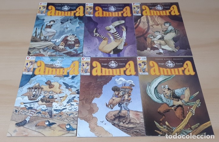 C&oacute;mics: AMURA - GL&Eacute;NAT / COLECCI&Oacute;N COMPLETA - Foto 1